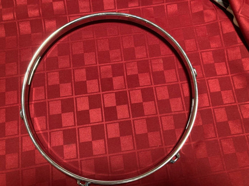Chrome drum hoop - hoop,
